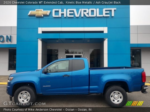 2020 Chevrolet Colorado WT Extended Cab in Kinetic Blue Metallic