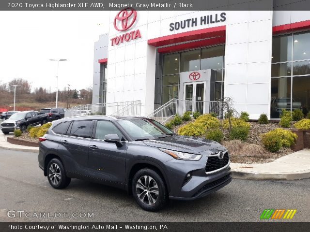 2020 Toyota Highlander XLE AWD in Magnetic Gray Metallic