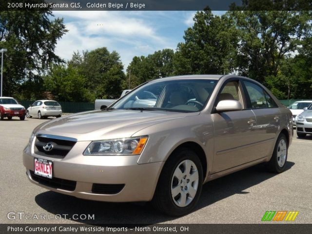 2008 Hyundai Sonata GLS in Golden Beige