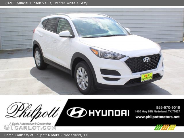 2020 Hyundai Tucson Value in Winter White
