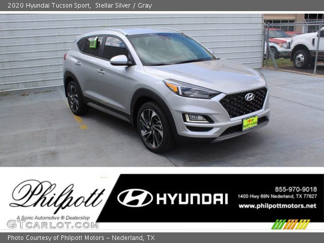 2020 Hyundai Tucson Sport in Stellar Silver