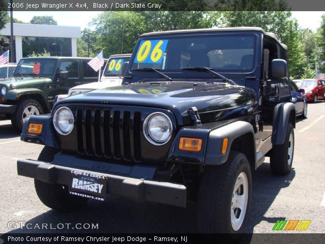 2006 Jeep Wrangler X 4x4 in Black