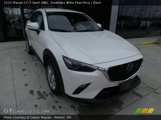 2020 Mazda CX-3 Sport AWD in Snowflake White Pearl Mica