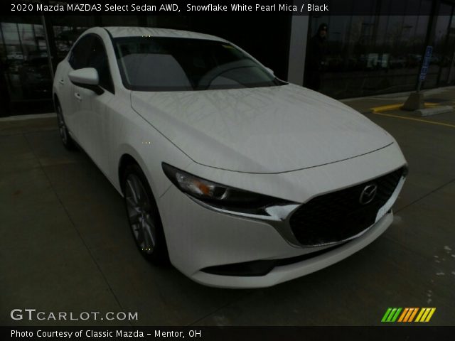 2020 Mazda MAZDA3 Select Sedan AWD in Snowflake White Pearl Mica