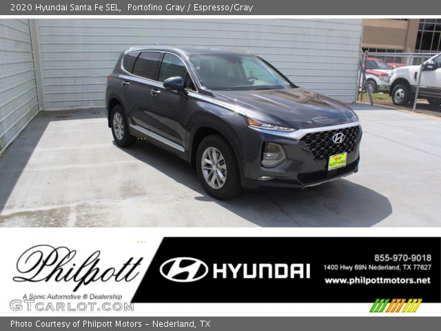 2020 Hyundai Santa Fe SEL in Portofino Gray