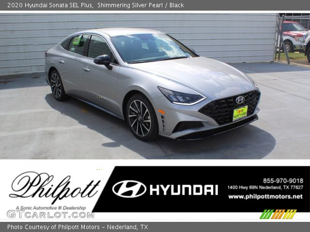 2020 Hyundai Sonata SEL Plus in Shimmering Silver Pearl
