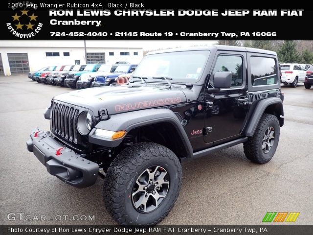 2020 Jeep Wrangler Rubicon 4x4 in Black