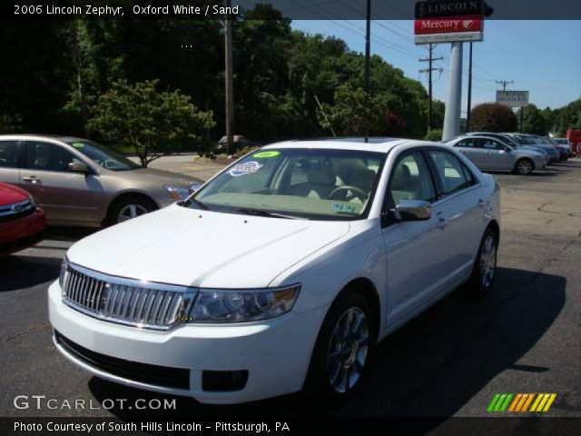 2006 Lincoln Zephyr  in Oxford White