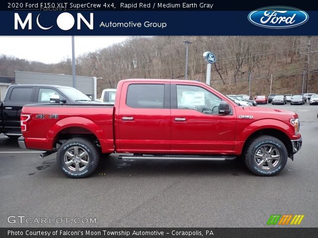 2020 Ford F150 XLT SuperCrew 4x4 in Rapid Red