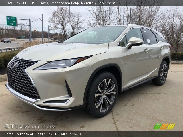 2020 Lexus RX 350L AWD in Moonbeam Beige Metallic