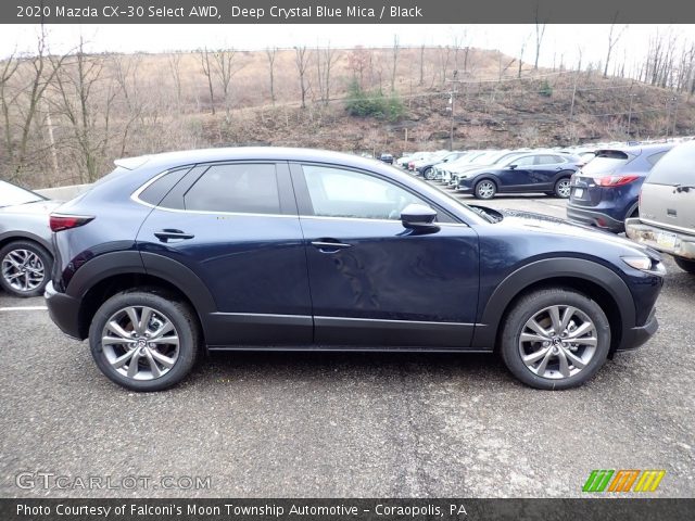 2020 Mazda CX-30 Select AWD in Deep Crystal Blue Mica