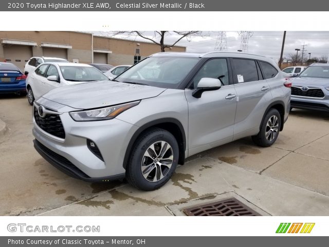 2020 Toyota Highlander XLE AWD in Celestial Silver Metallic