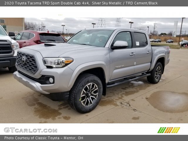 2020 Toyota Tacoma TRD Sport Double Cab 4x4 in Silver Sky Metallic