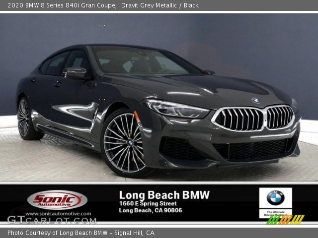 2020 BMW 8 Series 840i Gran Coupe in Dravit Grey Metallic