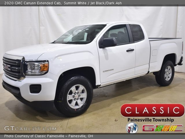 2020 GMC Canyon Extended Cab in Summit White