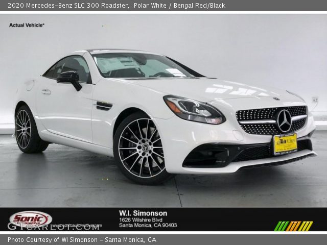 2020 Mercedes-Benz SLC 300 Roadster in Polar White