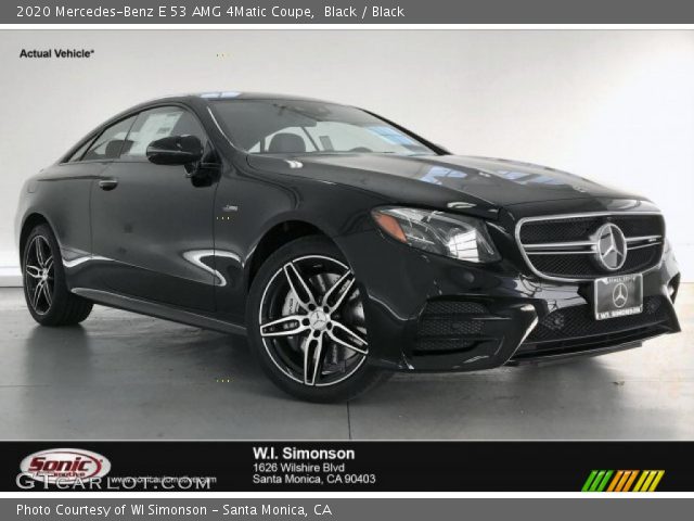 2020 Mercedes-Benz E 53 AMG 4Matic Coupe in Black
