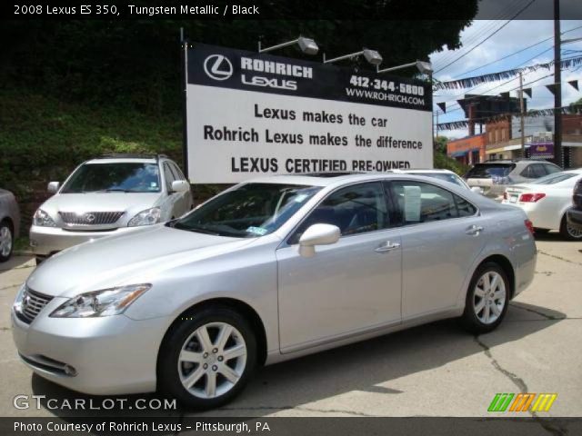 2008 Lexus ES 350 in Tungsten Metallic