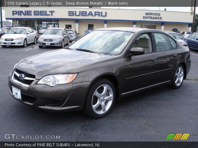 2009 Subaru Legacy 2.5i Sedan in Deep Bronze Metallic