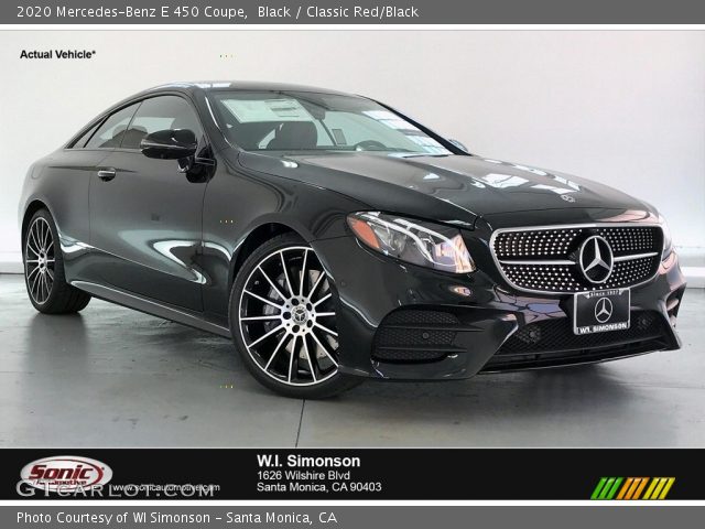 2020 Mercedes-Benz E 450 Coupe in Black