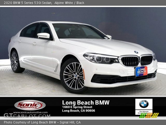 2020 BMW 5 Series 530i Sedan in Alpine White
