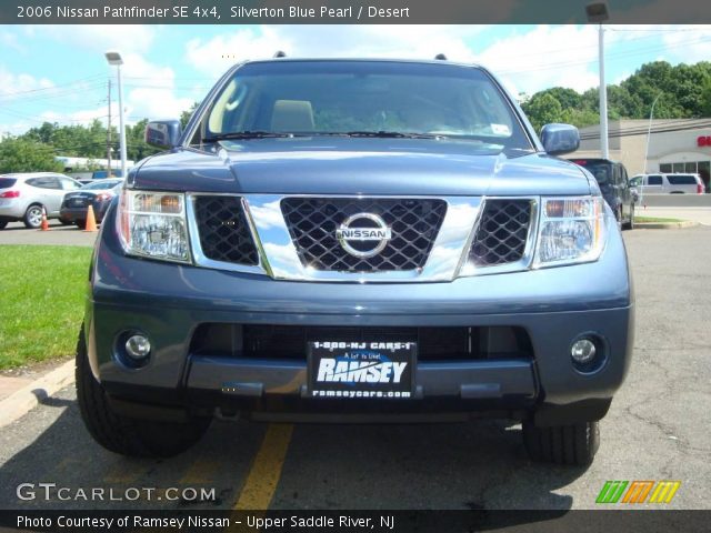 2006 Nissan Pathfinder SE 4x4 in Silverton Blue Pearl