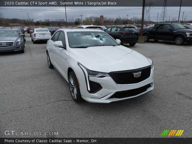 2020 Cadillac CT4 Sport AWD in Summit White