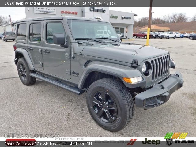 2020 Jeep Wrangler Unlimited Sahara 4x4 in Sting-Gray