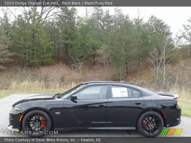 2020 Dodge Charger Scat Pack in Pitch Black