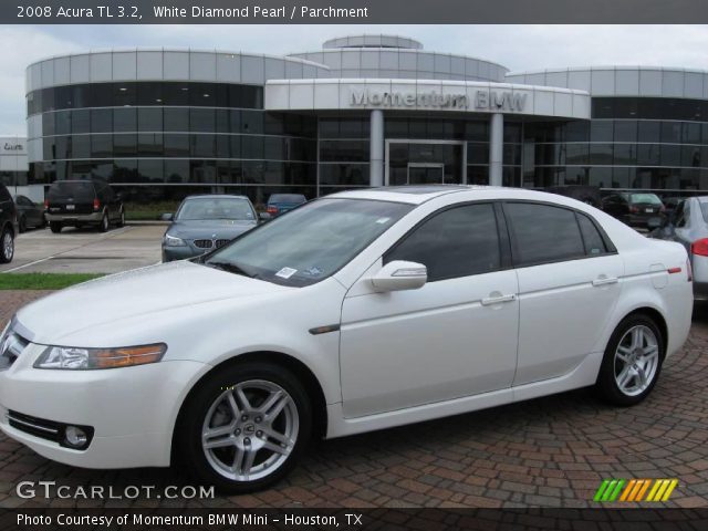 2008 Acura TL 3.2 in White Diamond Pearl