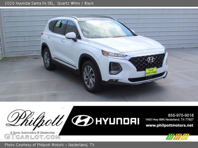 2020 Hyundai Santa Fe SEL in Quartz White