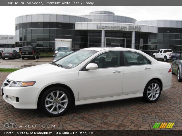 2008 Acura TSX Sedan in Premium White Pearl