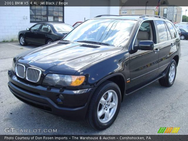 2001 BMW X5 4.4i in Jet Black