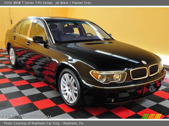 2002 BMW 7 Series 745i Sedan in Jet Black