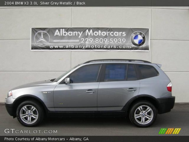 2004 BMW X3 3.0i in Silver Grey Metallic