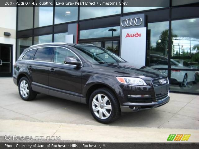 2007 Audi Q7 4.2 quattro in Lava Gray Pearl Effect