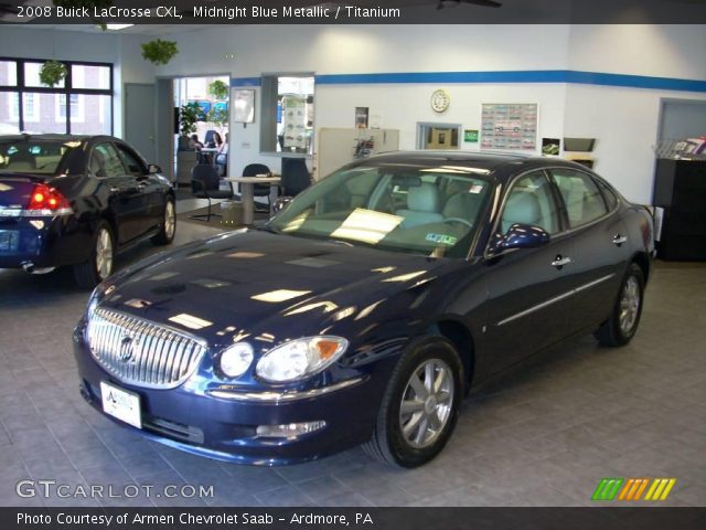 2008 Buick LaCrosse CXL in Midnight Blue Metallic