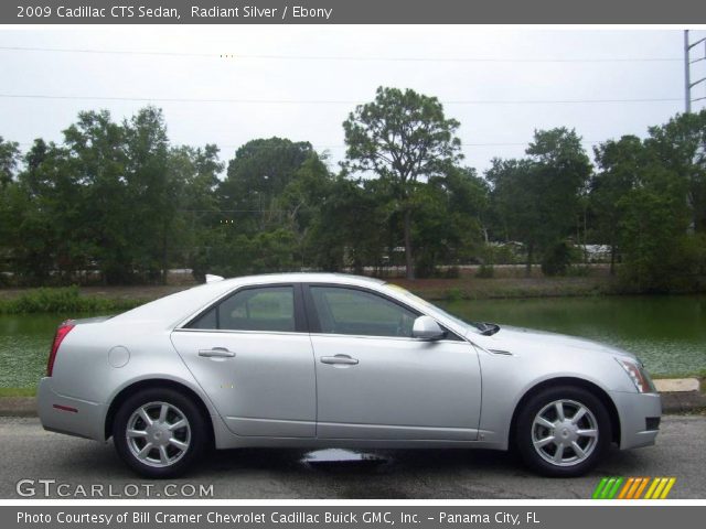2009 Cadillac CTS Sedan in Radiant Silver