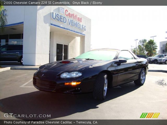 2000 Chevrolet Camaro Z28 SS Convertible in Onyx Black