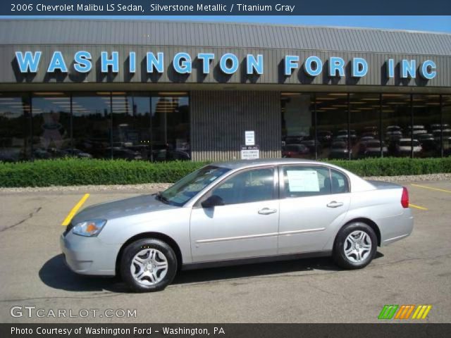 2006 Chevrolet Malibu LS Sedan in Silverstone Metallic