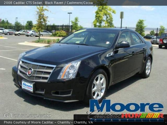 2008 Cadillac CTS Sedan in Black Raven
