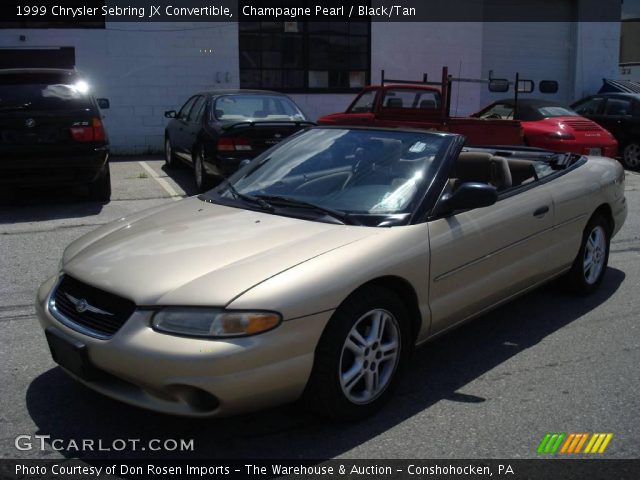 1999 Chrysler Sebring JX Convertible in Champagne Pearl