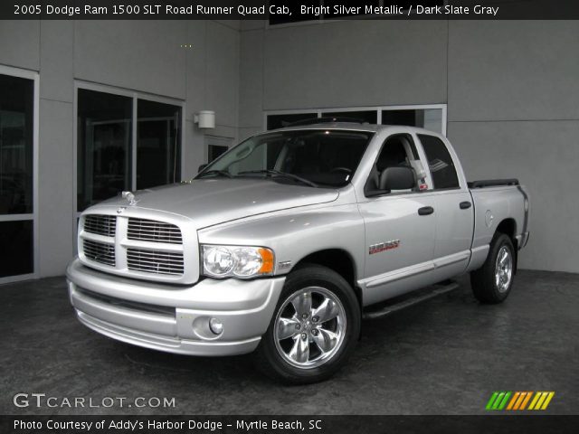 2005 Dodge Ram 1500 SLT Road Runner Quad Cab in Bright Silver Metallic