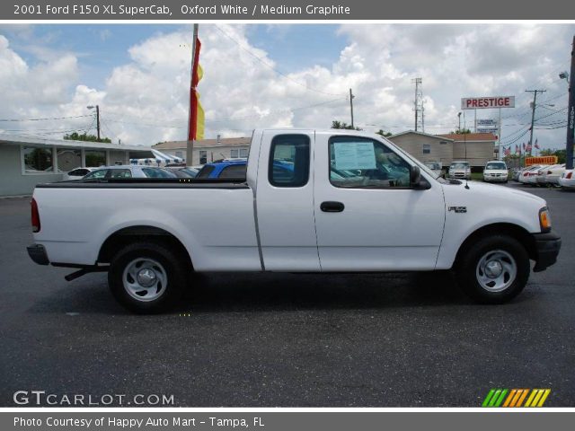 2001 Ford F150 XL SuperCab in Oxford White