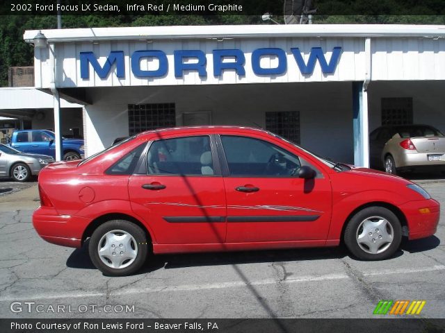 2002 Ford Focus LX Sedan in Infra Red