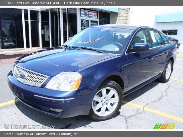 2007 Ford Five Hundred SEL AWD in Dark Blue Pearl Metallic