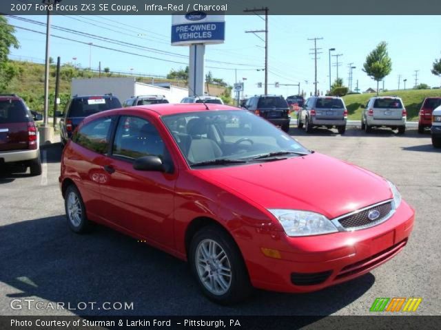 2007 Ford Focus ZX3 SE Coupe in Infra-Red