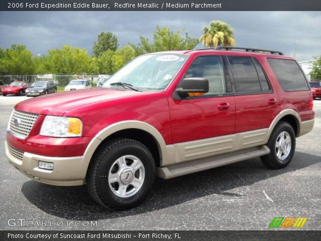 2006 Ford Expedition Eddie Bauer in Redfire Metallic