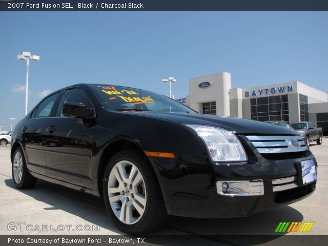 2007 Ford Fusion SEL in Black