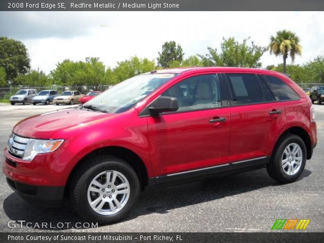 2008 Ford Edge SE in Redfire Metallic